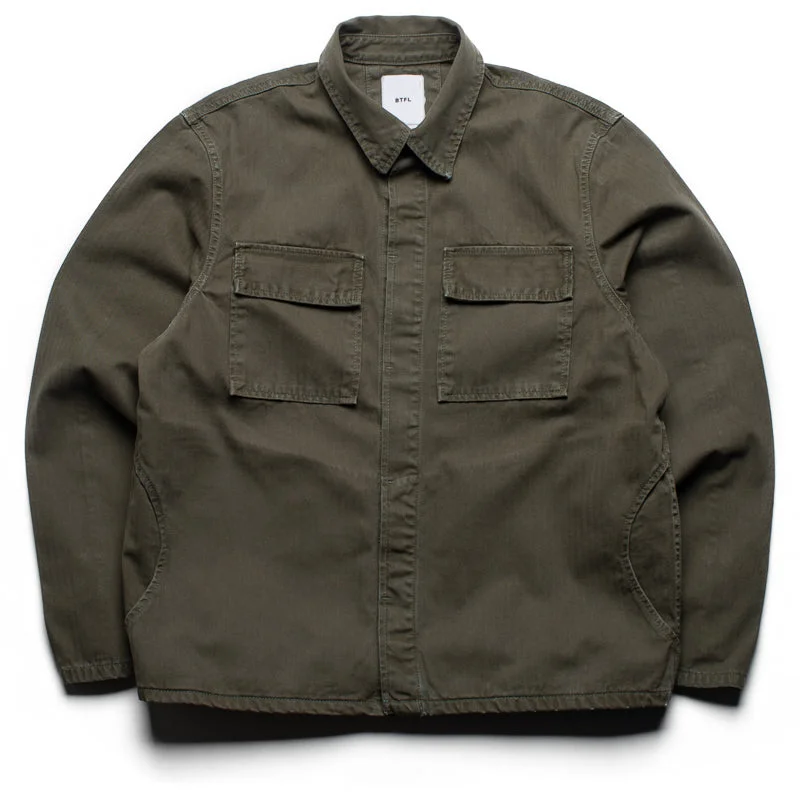 BTFL Field Overshirt - Jungle Green