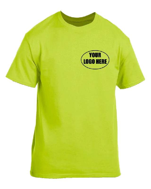 High Visibility Short Sleeve Graphic Shirt With Custom Logo