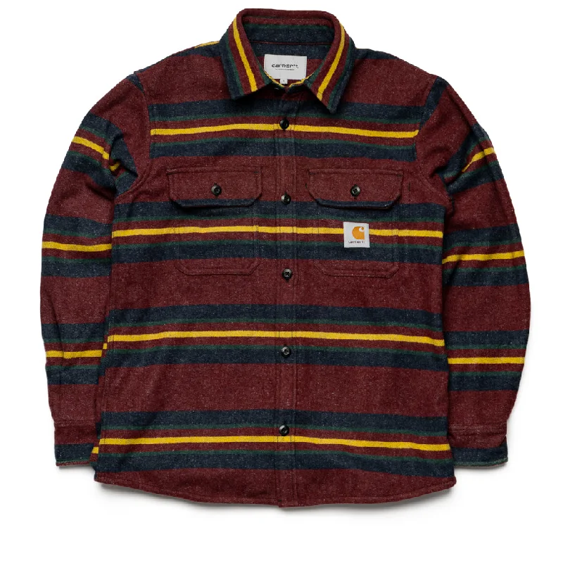 Carhartt WIP Oregon Flannel Shirt - Jacquard Starco